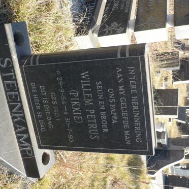 STEENKAMP Willem Petrus 1954-1980