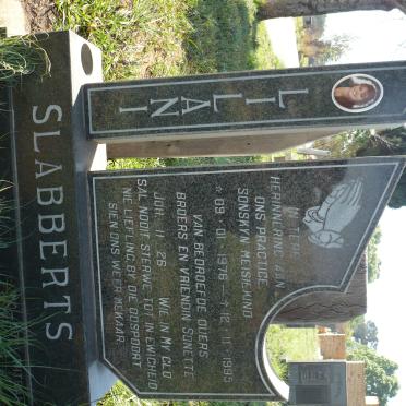 SLABBERTS Lilani 1976-1995