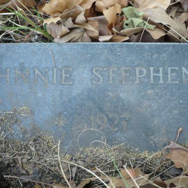 STEPHENS Johnnie 1927-