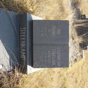 STEENKAMP Jan Harms 1917-1994 &amp; Elizabeth Christina VENTER 1914-1979