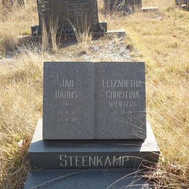 STEENKAMP Jan Harms 1917-1994 &amp; Elizabeth Christina VENTER 1914-1979