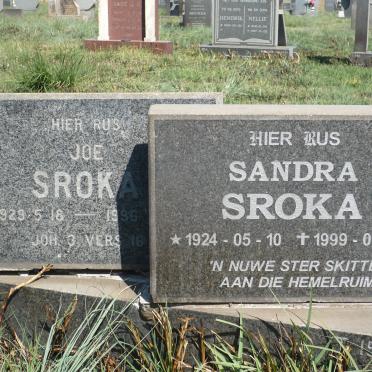 SROKA Joe 1929-1996 &amp; Sandra 1924-1999
