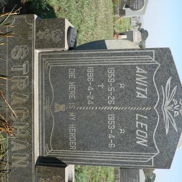 STRACHAN Leon 1953- &amp; Anita 1959-1996