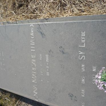 SCHUTTE Cornelius Johannes 1924-1991 &amp; Anna Margaretha 1924-2008