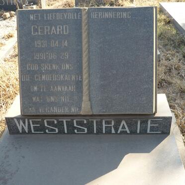 WESTSTRATE Gerard 1931-1991