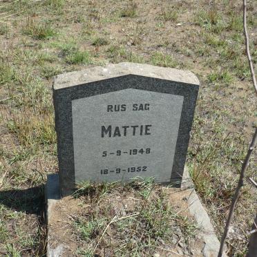 ? Mattie 1948-1952 