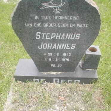 BEER Stephanus Johannes, de 1940-1979