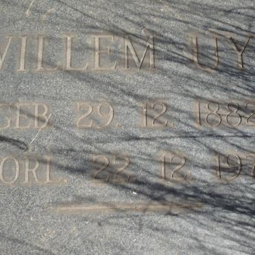 UYS Willem 1882-1973