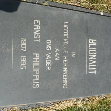 BLIGNAUT Ernst Philippus 1907-1995