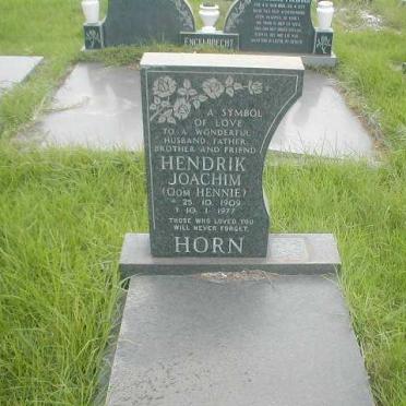 HORN Hendrik Joachim 1909-1977