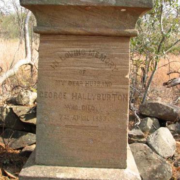 HALLYBURTON George -1893