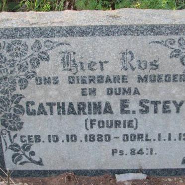 STEYN Catharina E. nee FOURIE 1880-1965