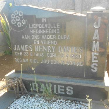 DAVIES James Henry 1903-1983