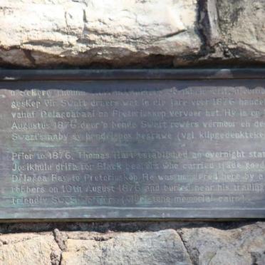 Mpumalanga, WHITE RIVER district, Kruger National Park, Thomas Hart Memorial