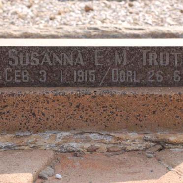 TRUTER Susanna E.M. 1915-1926