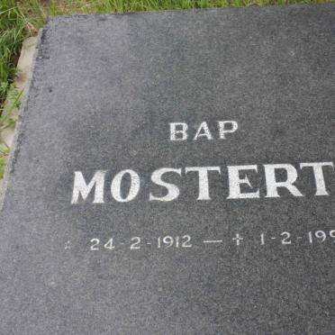 MOSTERT Bap 1912-1991