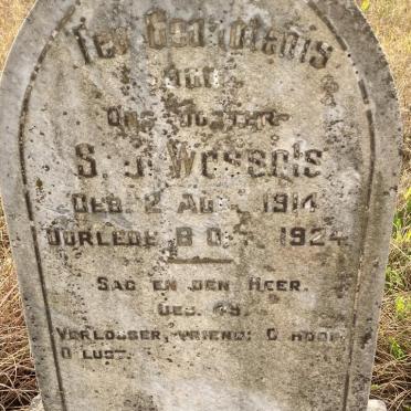 WESSELS S.J. 1914-1924
