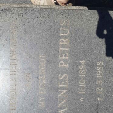 JOUBERT Johannes Petrus 1894-1988 _1