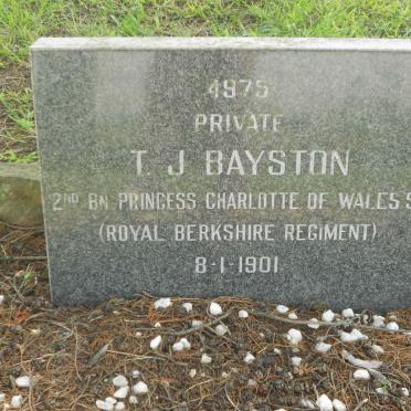 BAYSTON T.J. -1901