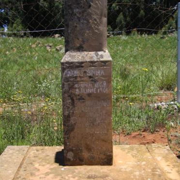 BOTHA Adam J. 1868-1901