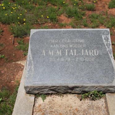 TALJARD A.M.M. 1879-1952