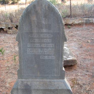 COETZEE Gezina 1879-1895