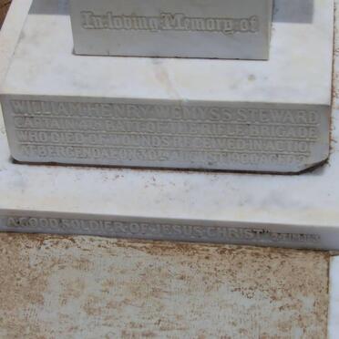 STEWARD William Henry Wemyss -1900