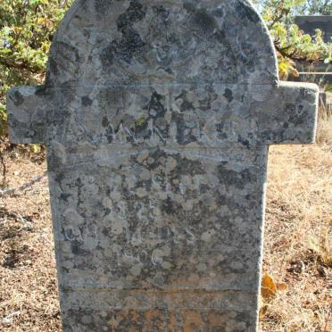 NIEKERK Izak A., van 1825-1906