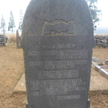 COETZEE Anna Fransciena nee CILLIERS 1855-1916