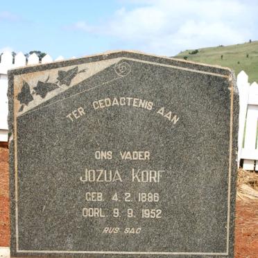 KORF Jozua 1886-1952