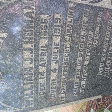 HUMAN William J.J. 1866-1919