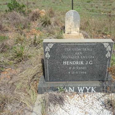 WYK Hendrik J.G., van 1880-1954