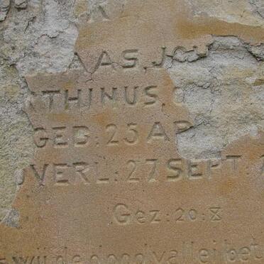 ? ..aas Johannes Marthinus