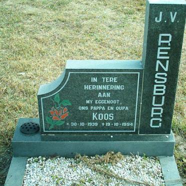 RENSBURG Koos, J.v. 1939-1994