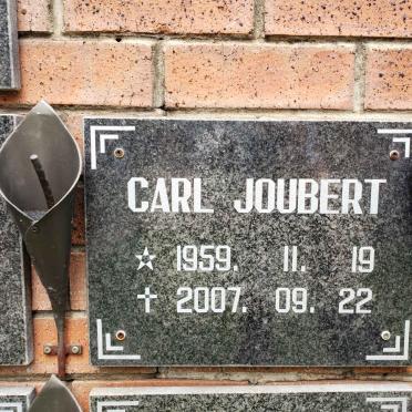 JOUBERT Carl 1959-2007