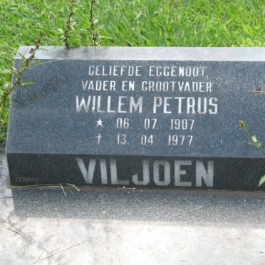 VILJOEN Willem Petrus 1907-1977