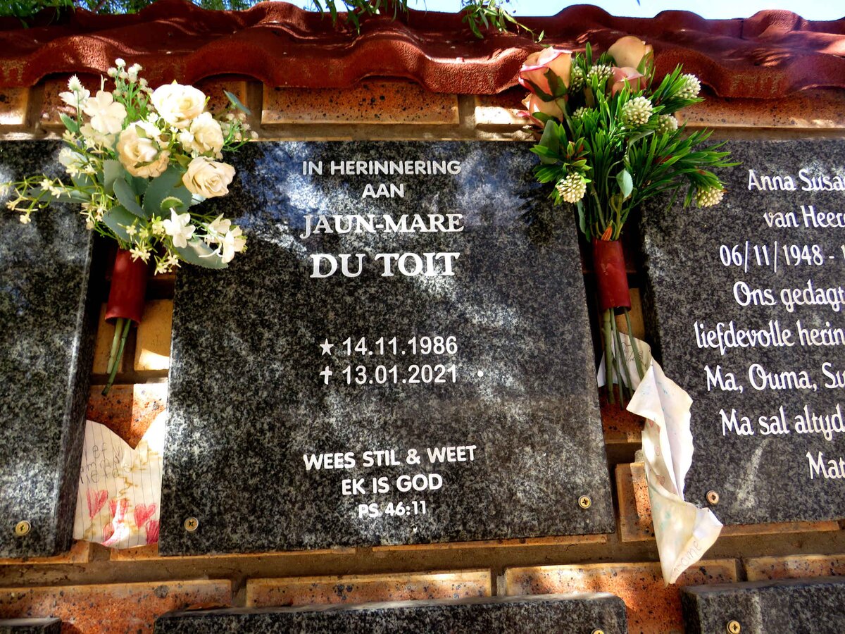 TOIT Jaun-Mare, du 1986-2021