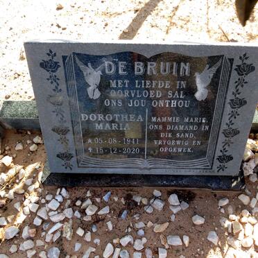 BRUIN Dorothea Maria, de 1941-2020