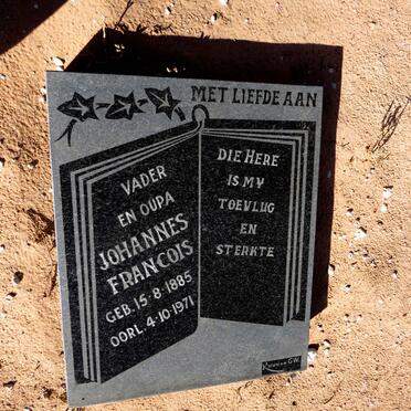 TOUA Francois Johannes 1885-1971