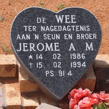 WEE Jerome A.M., de 1986-1994