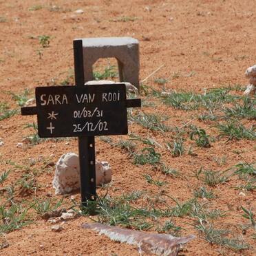 ROOI Sara, van 1931-2002