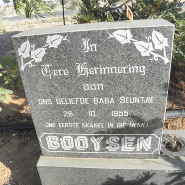 BOOYSEN 1955-1955