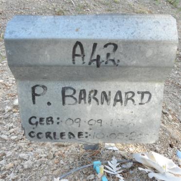 BARNARD P. 1956-2000