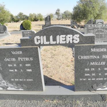 CILLIERS Jacob Petrus 1885-1985 &amp; Christina Hester MÖLLER 1889-1981