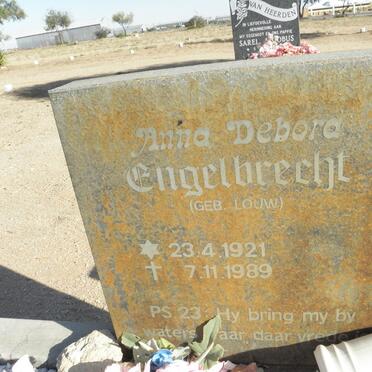 ENGELBRECHT Anna Debora nee LOUW 1921-1989