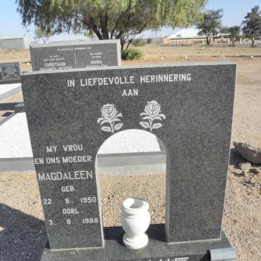 HARVIE Magdaleen 1950-1988