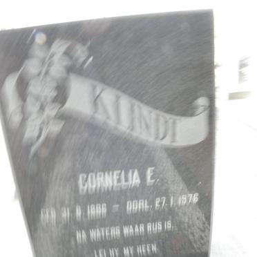 KLINDT Maria E. 1886-1976