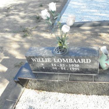 LOMBAARD Willie 1920-1995
