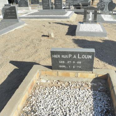LOUW P.A. 1908-1975