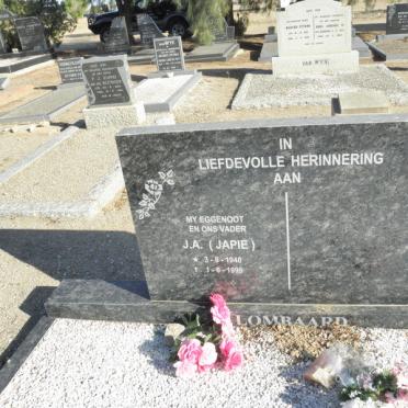 LOMBAARD J.A. 1940-1999